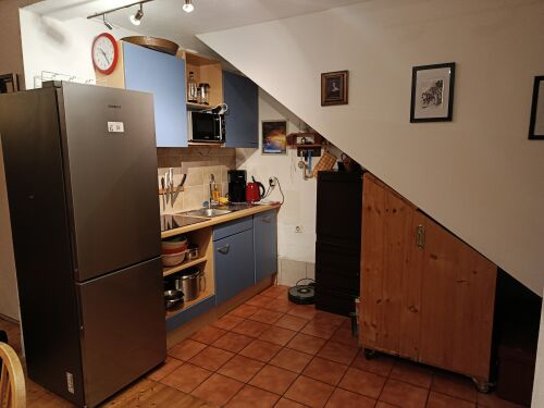 Insel Krk - Ferienwohnung Porthos Küche mit Induktion-Ceranfeld und Spülmaschine
