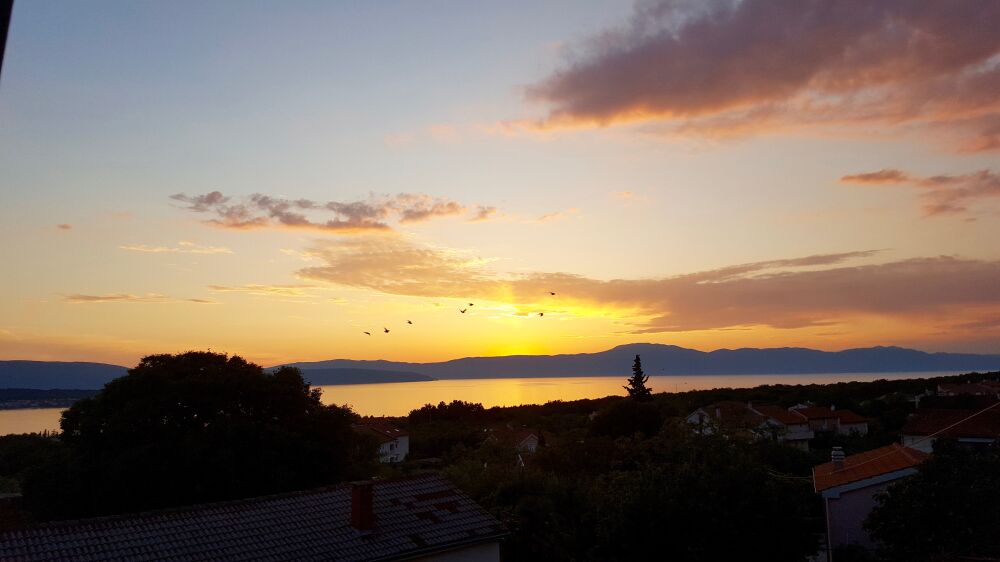 <p>Sonnenuntergang (mit Vögeln)</p> <p>Sonnenuntergang (mit Vögeln)</p>