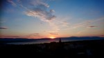 <p>toller Sonnenuntergang vom Balkon</p>