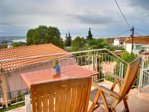 Meerblick vom Balkon